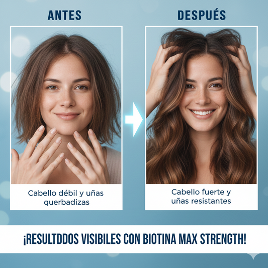 Biotina Zen Sports Research: Cabello más fuerte y con más brillo🌿